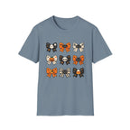 Halloween Bow T-Shirt — Cute Spooky Bows with Skulls, Pumpkins & Cats