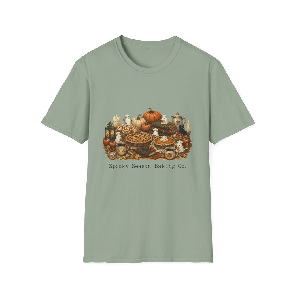 Autumn Baking Crew T‑Shirt — Pumpkin Pie & Cozy Fall Dessert Design