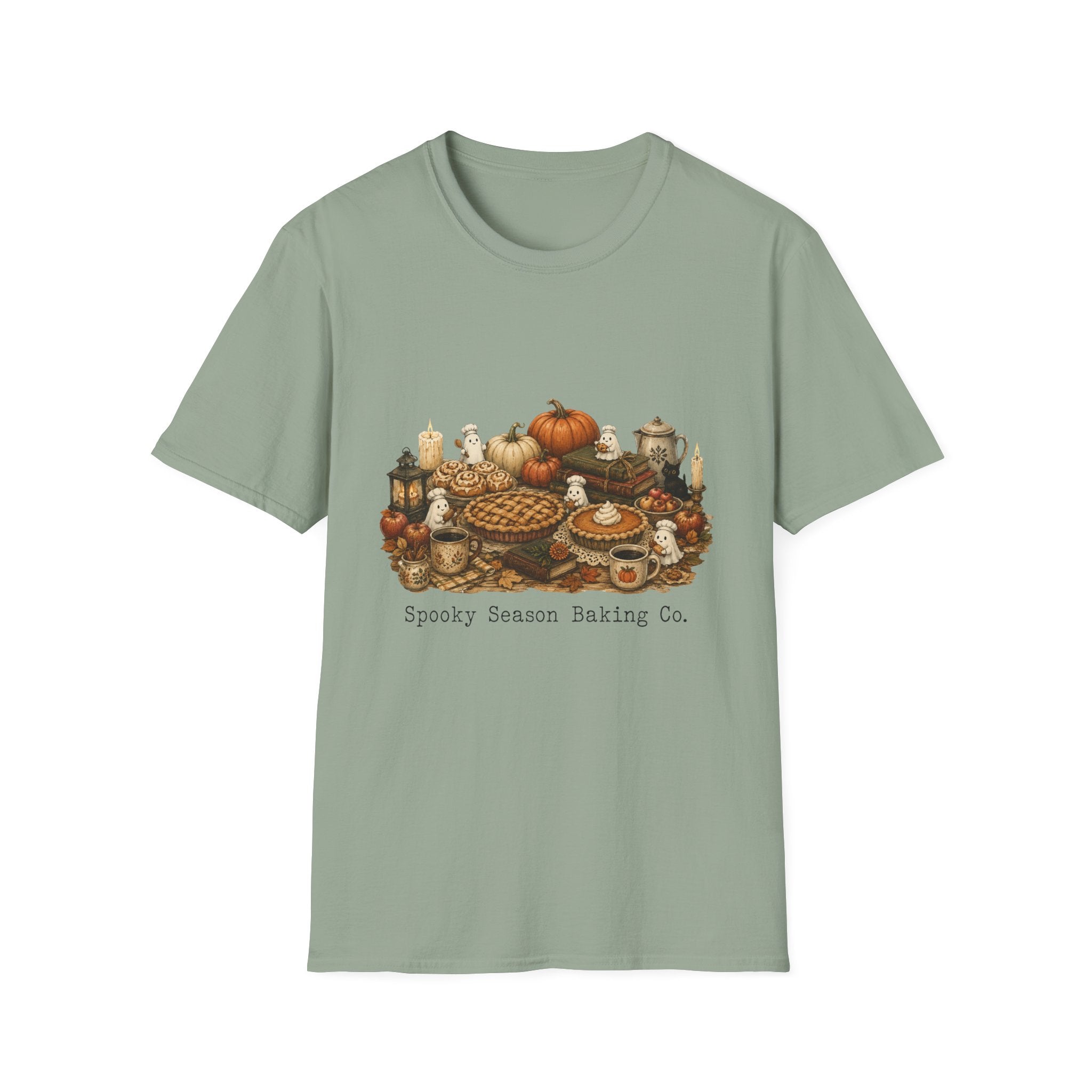 Autumn Baking Crew T‑Shirt — Pumpkin Pie & Cozy Fall Dessert Design