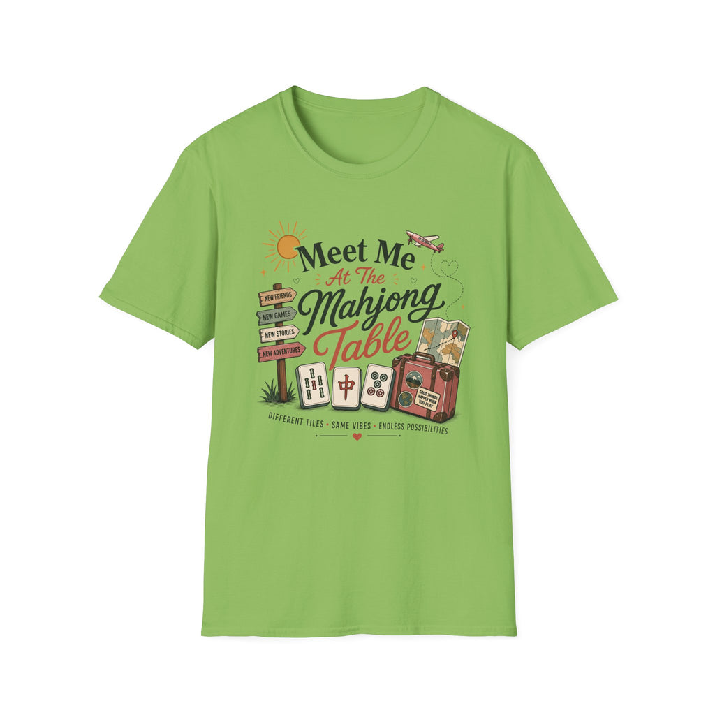 Meet Me at the Mahjong Table Vintage Travel T-Shirt