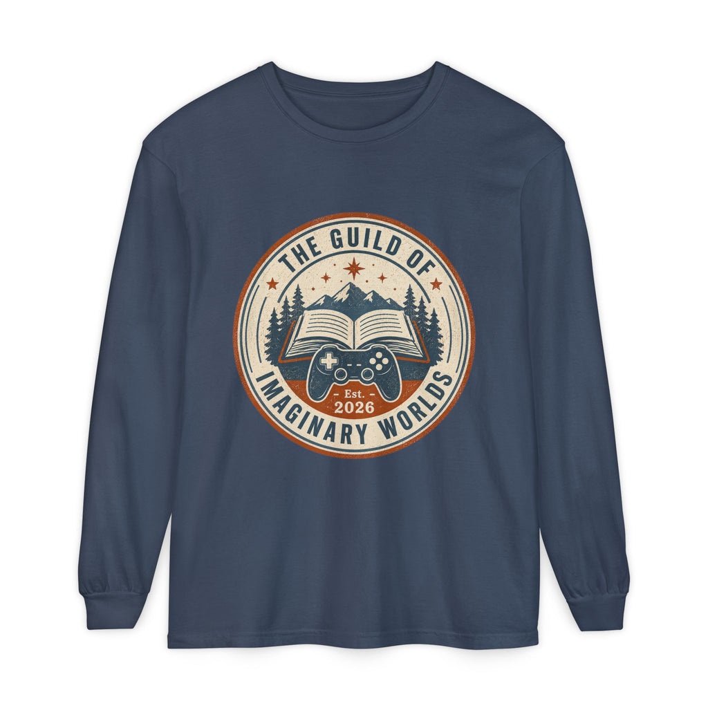 Guild of Imaginary Worlds Vintage Book & Adventure Long Sleeve T-shirt