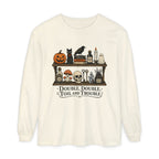 Halloween Potion Shelf "Double, Double, Toil and Trouble" Long Sleeve T-Shirt