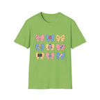Back-to-School Bows T-Shirt — Cute School Icons Graphic Tee