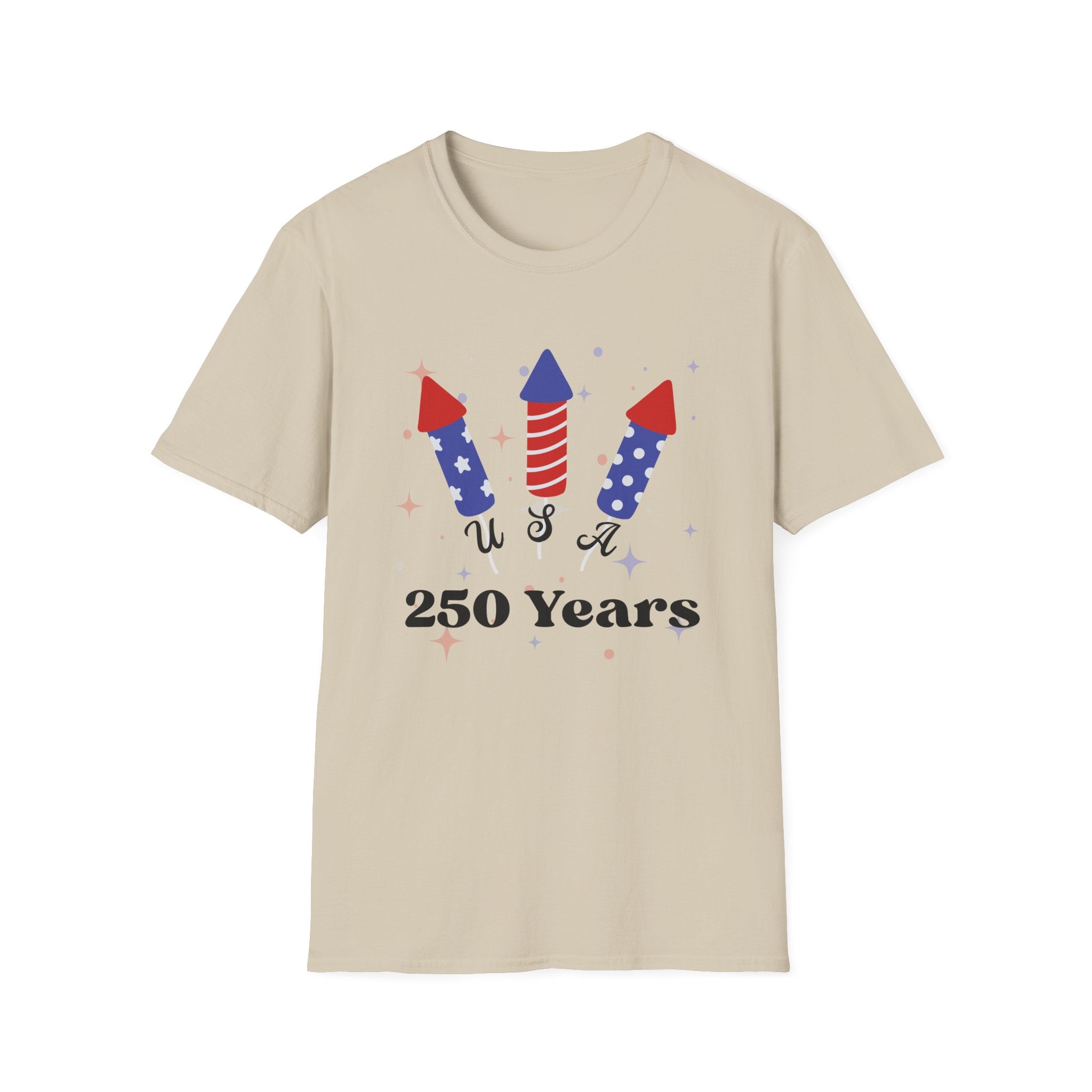 250th America Floral T-Shirt, July 4 1776 2026 Anniversary, Patriotic Flower Shirt, Birthday Gift, Cottagecore 4th of July