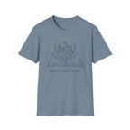 T-Shirt — Read and Grow Floral Book Illustration