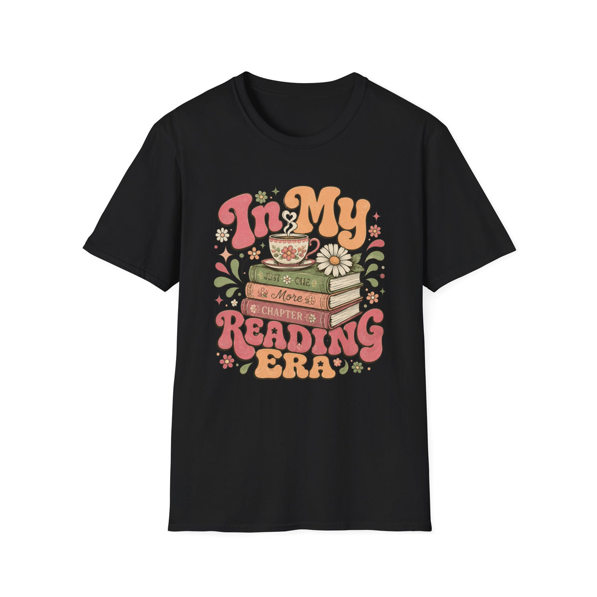 Reading Era T-Shirt — "In My Reading Era" Retro Book Lover Tee