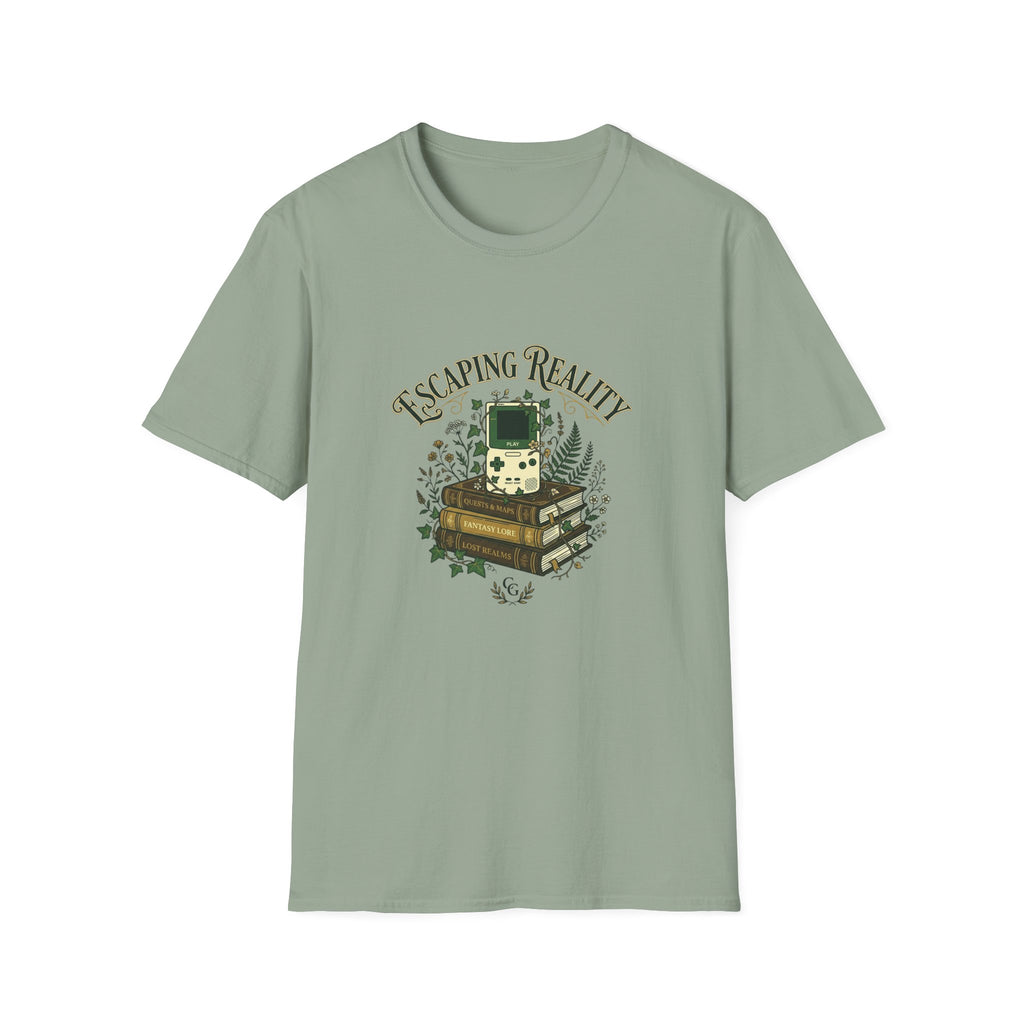 Escaping Reality Book & Game Control Graphic T-Shirt