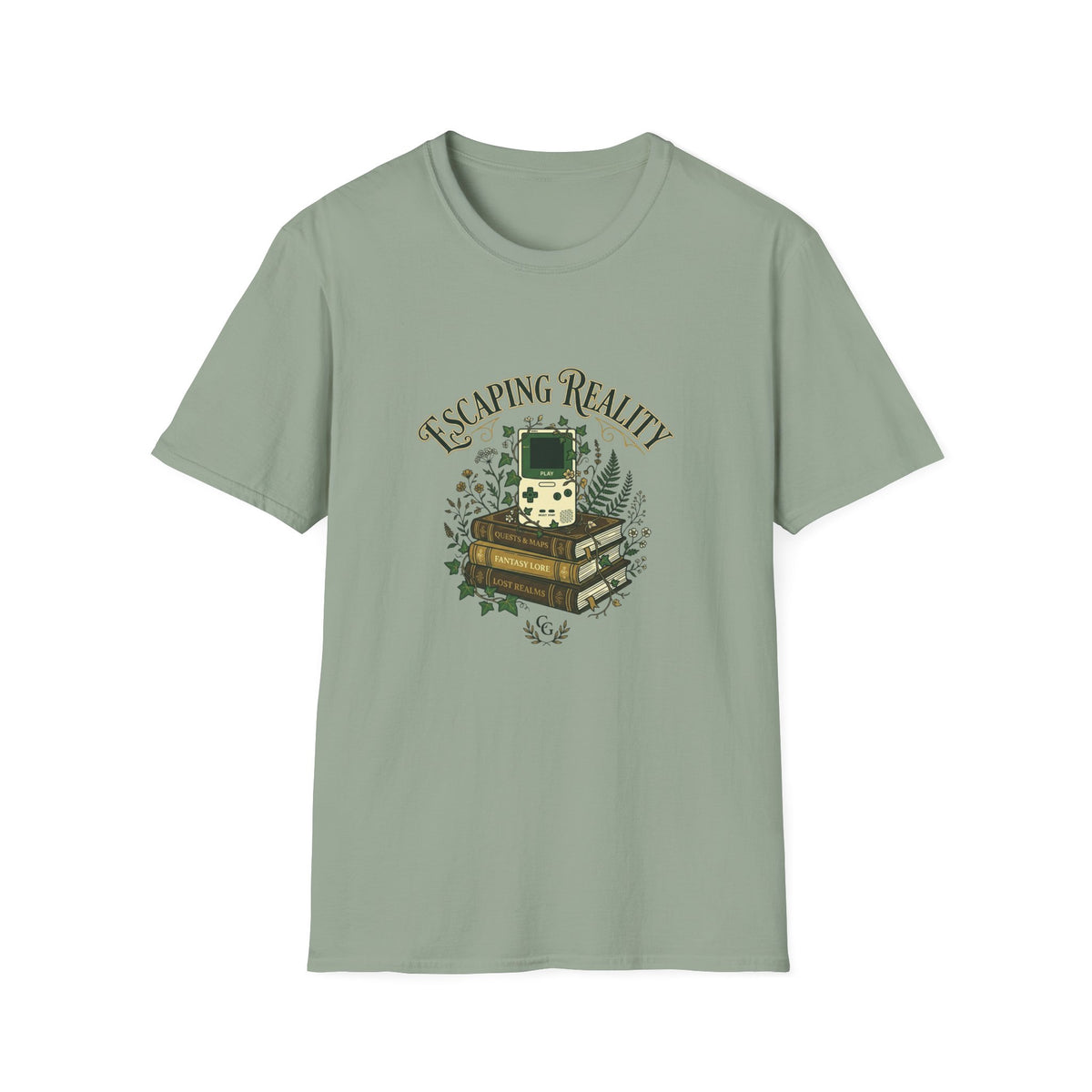 Escaping Reality Book & Game Control Graphic T-Shirt