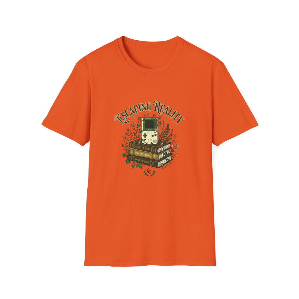 Escaping Reality Book & Game Control Graphic T-Shirt