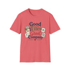 Mahjong T-Shirt — "Good Tiles, Great Company" Casual Tee