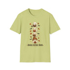 Ghost Stack T‑Shirt — "Books Before Boos" Cute Halloween Reading Tee