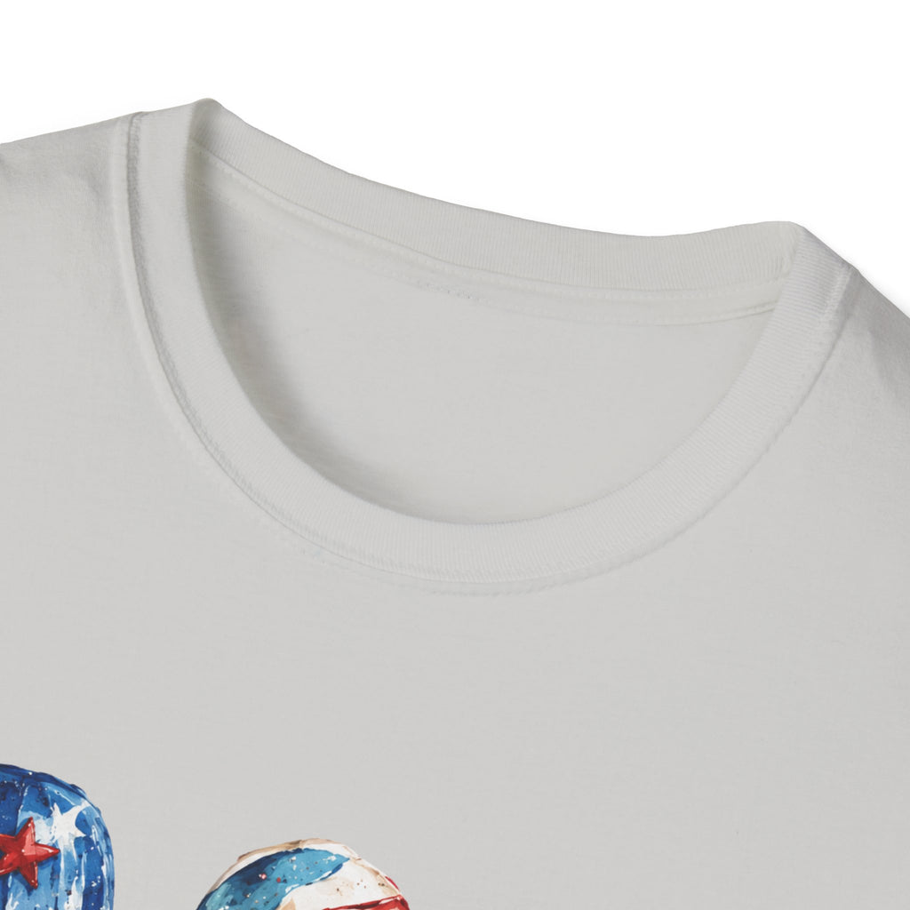 Patriotic Popsicle T-Shirt | Fourth Of July Watercolor Ice Pop Graphic Tee, Coquette Bow Summer Holiday Top