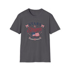 Stars and Stripes 250 Years Tee, USA Anniversary Shirt, Red White Blue Flag Graphic Top, Patriotic American Pride Outfit T-Shirt