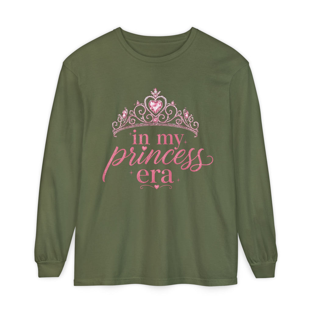 Princess Era Long Sleeve Tee — "In My Princess Era" Graphic