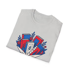 Patriotic Book Lover T-Shirt, Americana Reading Graphic Tee, Retro Library Shirt, Fourth of July Books Design, Cute Teacher Reader Apparel T-Shirt