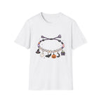 Halloween Spooky Vibes Friendship Bracelet Graphic T‑Shirt