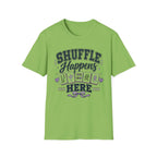 Shuffle Happens T-Shirt — Mahjong Player Tee
