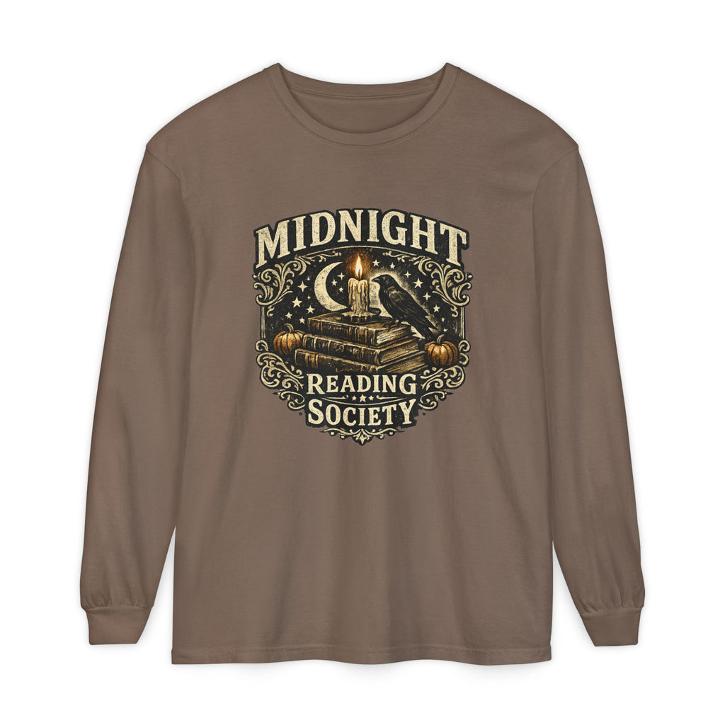 Midnight Reading Society Long Sleeve T-Shirt