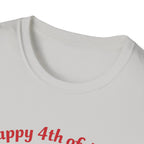 Happy 4th Of July 250 Years T-Shirt | Semiquincentennial Patriotic Star Tree Graphic Tee, 1776 2026 Freedom Top