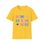 Back-to-School Bows T-Shirt — Cute School Icons Graphic Tee