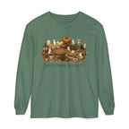 Spooky Season Autumn Baking Crew Cozy Fall Long Sleeve T-Shirt