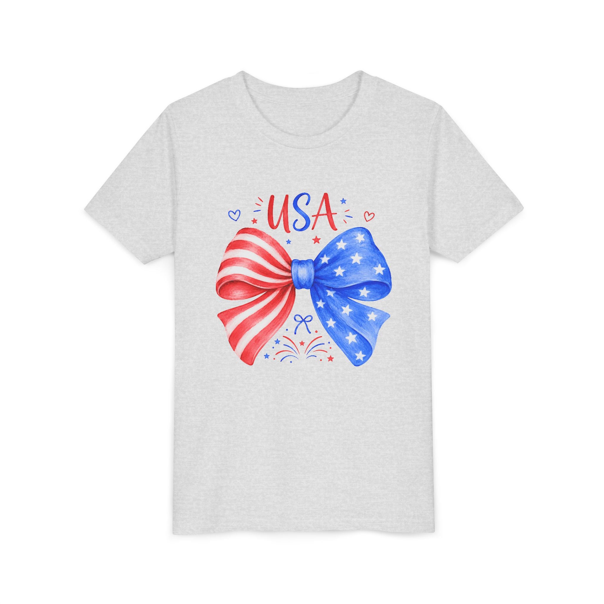Cousin Crew Patriotic Tee, Red White Blue USA Shirt, Fun Family Celebration Graphic Top, Fourth of July Outfit Youth Short Sleeve Tee