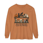 Halloween Potion Shelf "Double, Double, Toil and Trouble" Long Sleeve T-Shirt