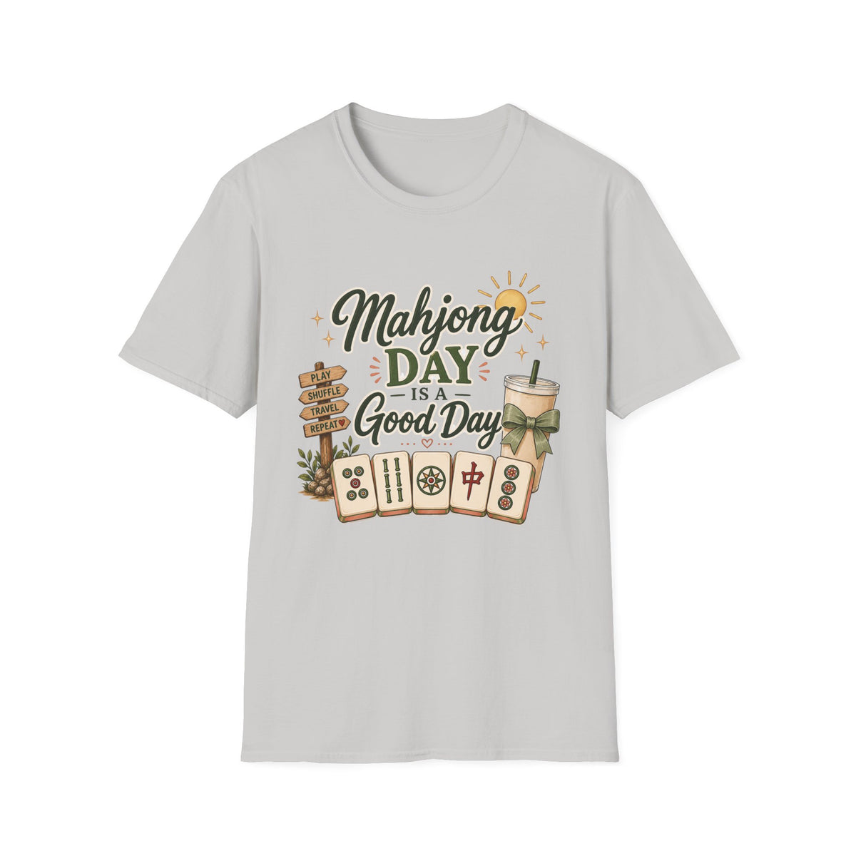 Mahjong Day Is a Good Day T-Shirt
