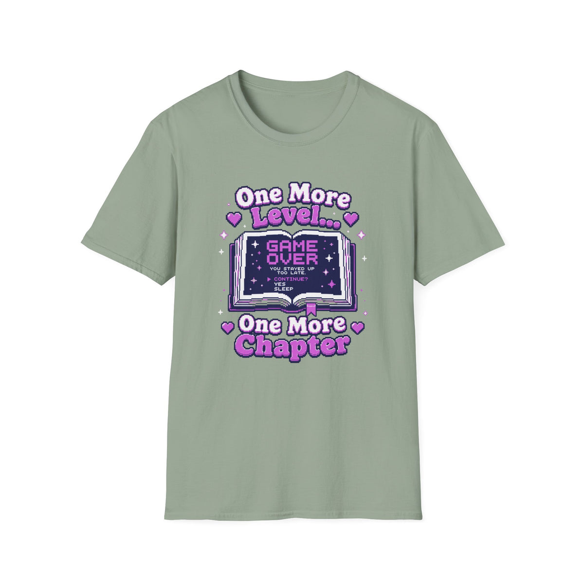 One More Level Gamer Tee — "One More Level... Game Over" Retro Gaming T‑Shirt