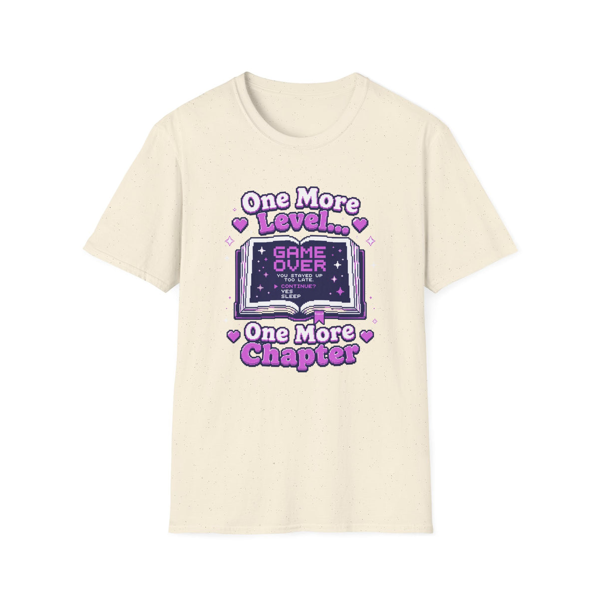 One More Level Gamer Tee — "One More Level... Game Over" Retro Gaming T‑Shirt