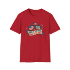 Land of the Free Home of the Party Tee, USA 250 Sunglasses Shirt, Red White Blue Celebration Graphic Top, Patriotic Fourth of July Outfit T-Shirt