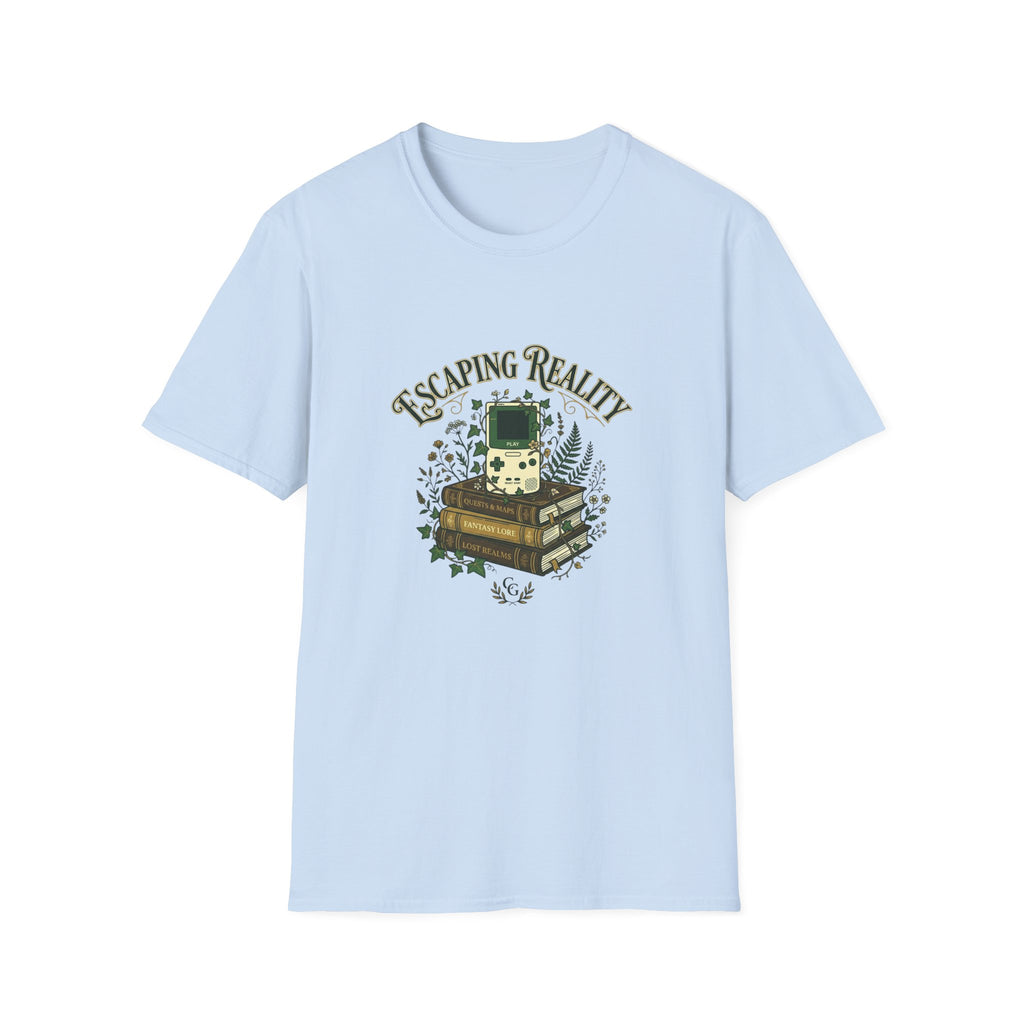 Escaping Reality Book & Game Control Graphic T-Shirt