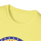 USA 1776–2026 Patriotic Rainbow Tee, American Anniversary Shirt, Red White Blue Graphic Top, USA Pride Outfit