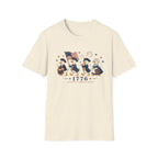 Revolutionary Duck Parade Shirt, Patriotic Duck 1776 T-Shirt, Funny 4th of July Duck Tee, Colonial Duck Marching Band, Freedom Liberty Honor USA Gift