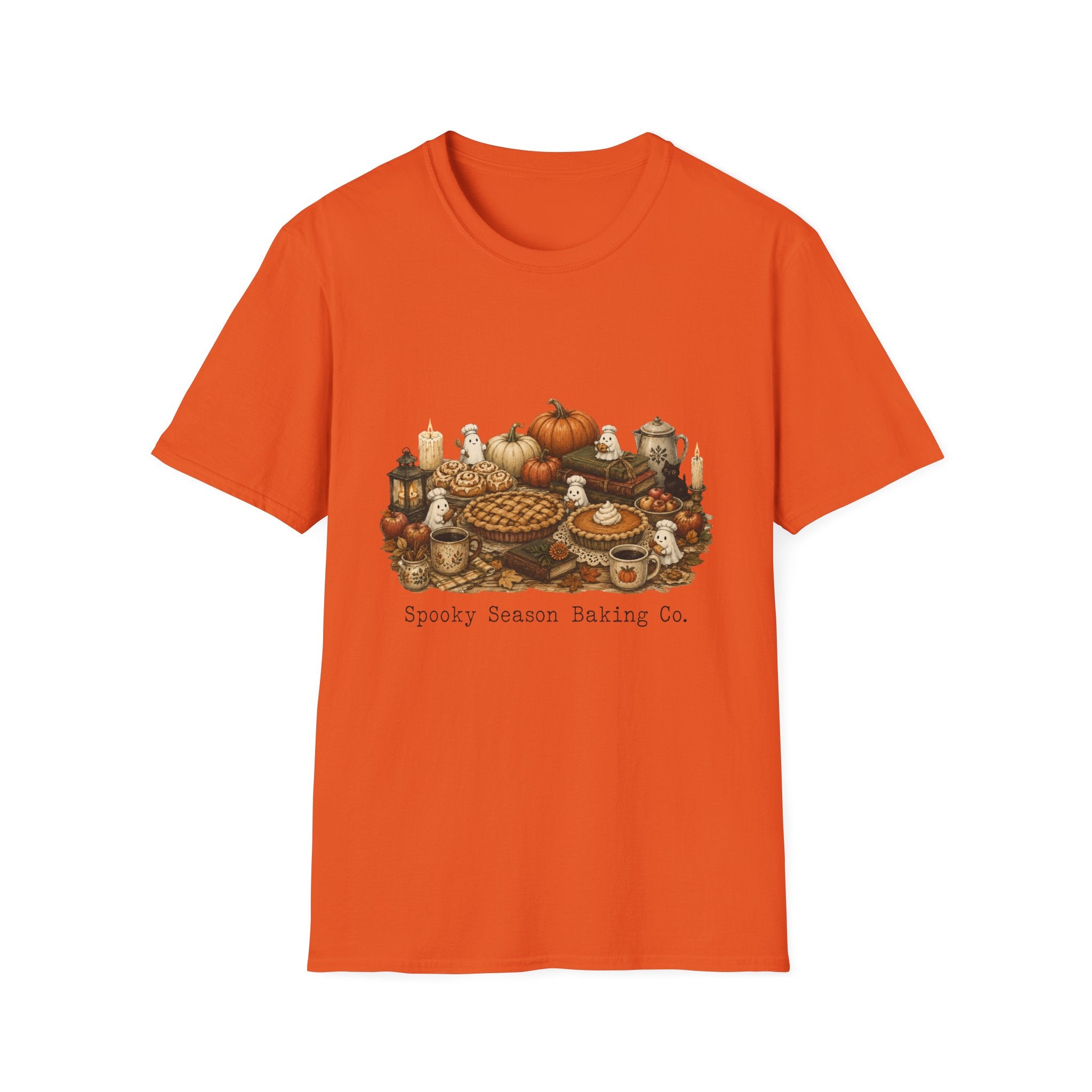 Autumn Baking Crew T‑Shirt — Pumpkin Pie & Cozy Fall Dessert Design