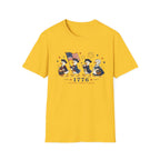 Revolutionary Duck Parade Shirt, Patriotic Duck 1776 T-Shirt, Funny 4th of July Duck Tee, Colonial Duck Marching Band, Freedom Liberty Honor USA Gift
