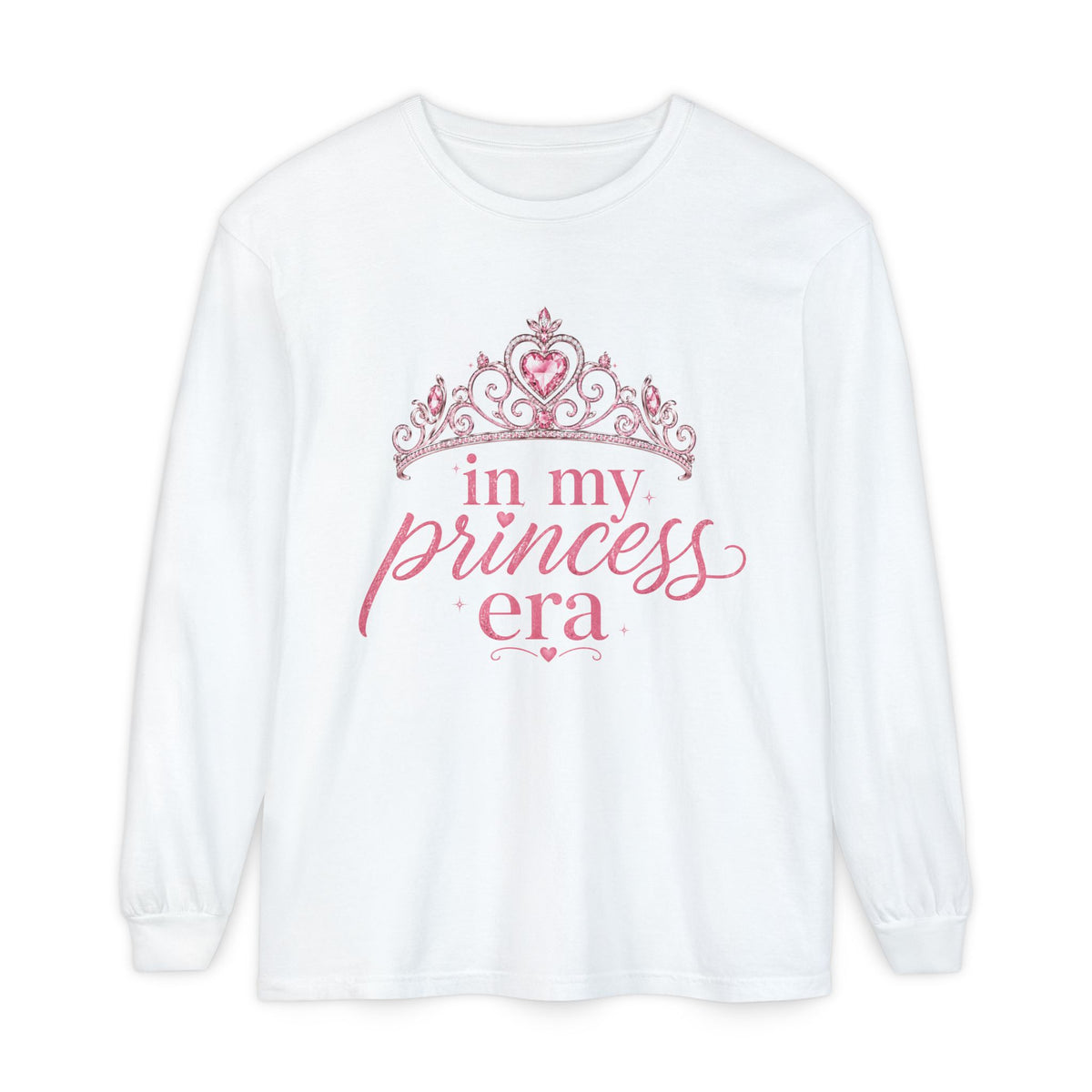 Princess Era Long Sleeve Tee — "In My Princess Era" Graphic
