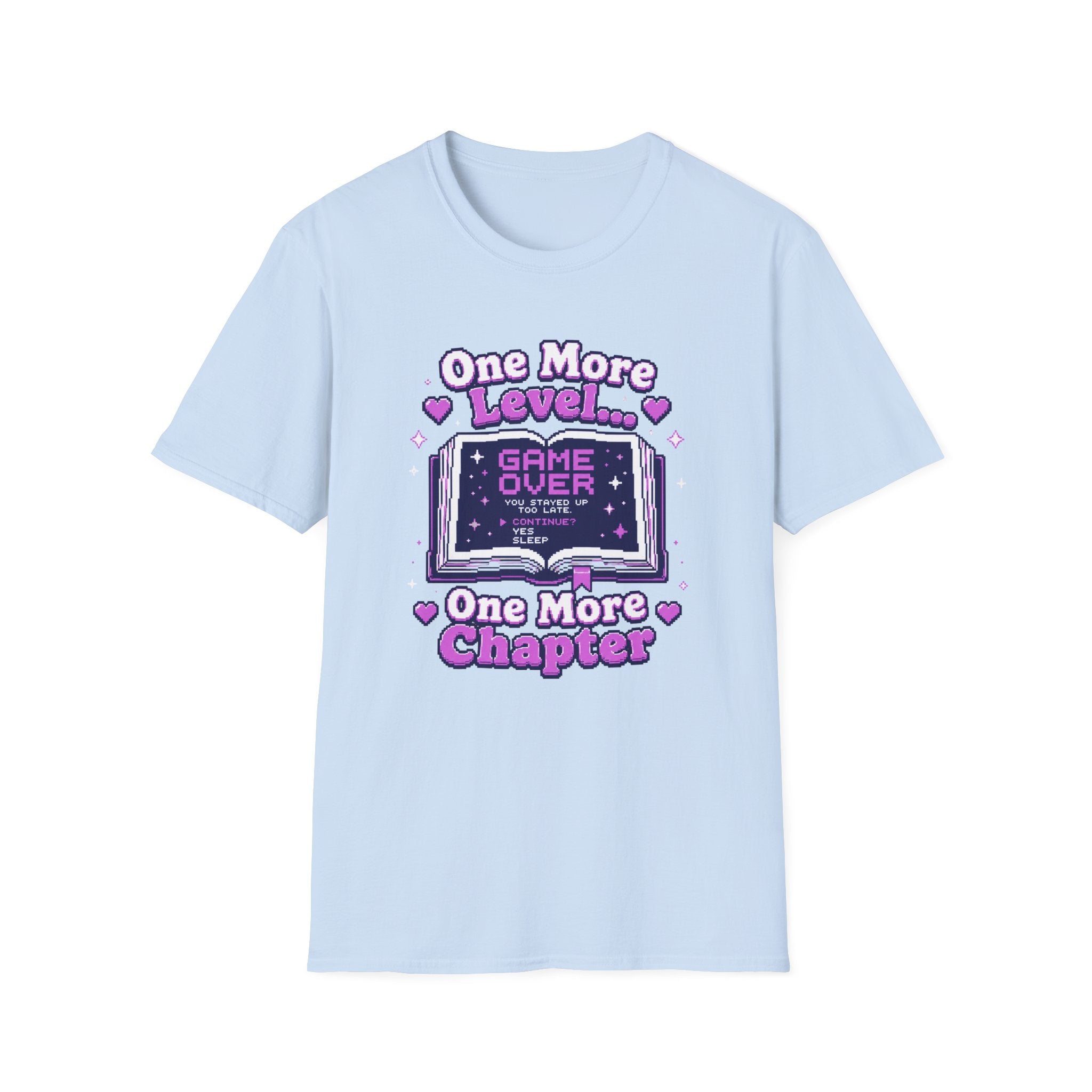 One More Level Gamer Tee — "One More Level... Game Over" Retro Gaming T‑Shirt