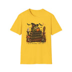 Witch Frog Halloween T‑Shirt — 'Potions & Ghost Stories' Cute Spooky Tee