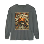 Halloween Time Vintage Jack-O'-Lantern & Ghosts Long Sleeve T-Shirt