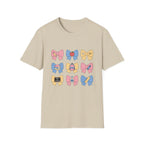 Back-to-School Bows T-Shirt — Cute School Icons Graphic Tee