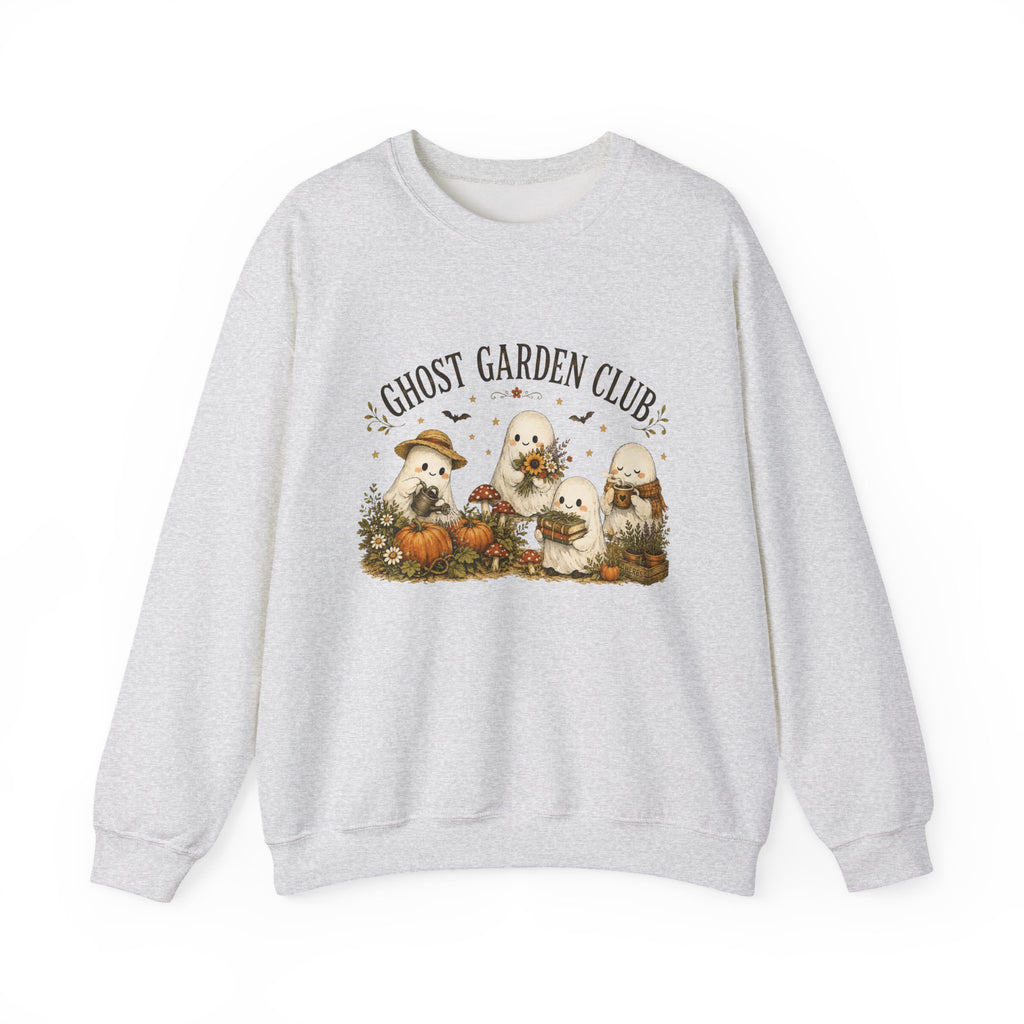 Ghost Garden Club Autumn Fall Crewneck Sweatshirt