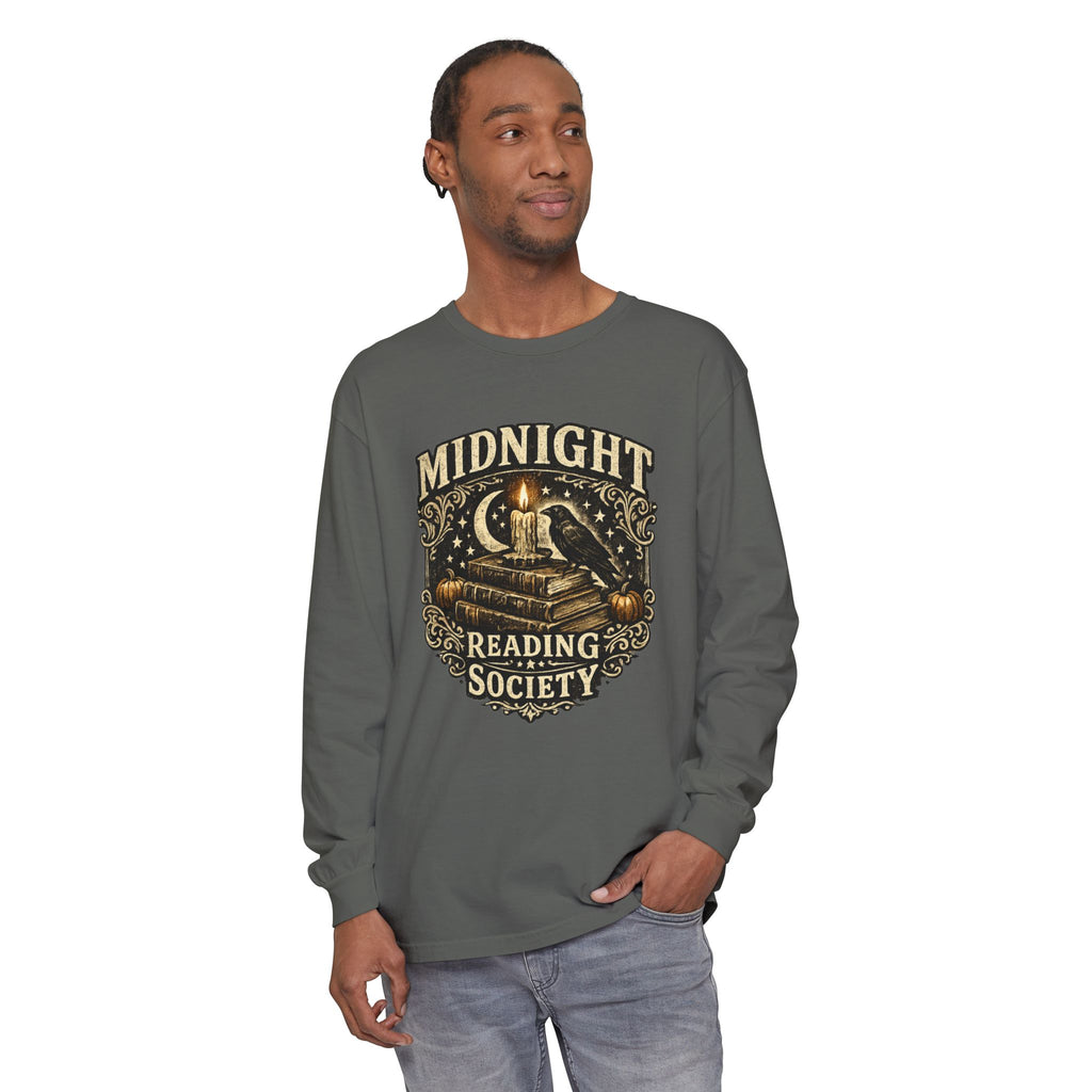Midnight Reading Society Long Sleeve T-Shirt