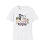 Mahjong T-Shirt — "Good Tiles, Great Company" Casual Tee