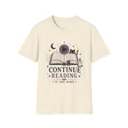 Continue Reading T-Shirt — 'Continue Reading If You Dare' Spooky Book Lover Tee