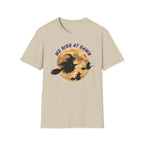 We Ride at Dawn Witch Tee — Halloween Moon Witch T-Shirt