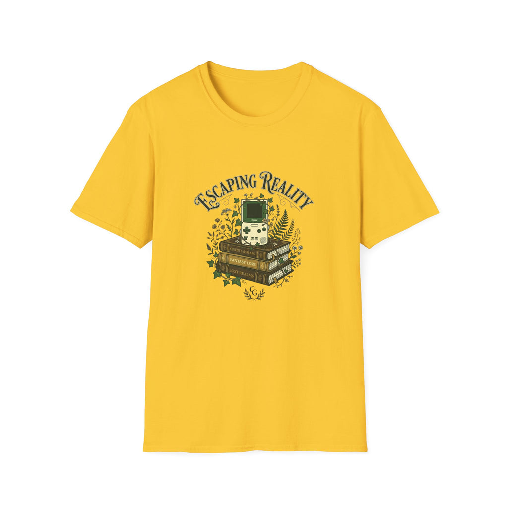 Escaping Reality Book & Game Control Graphic T-Shirt