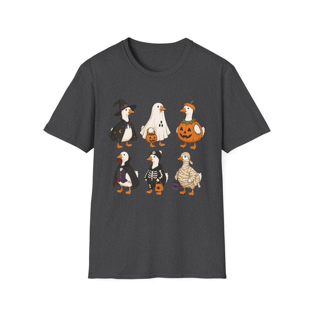 Halloween Duck Costume T-Shirt — Cute Ducks in Witch, Ghost & Pumpkin Outfits
