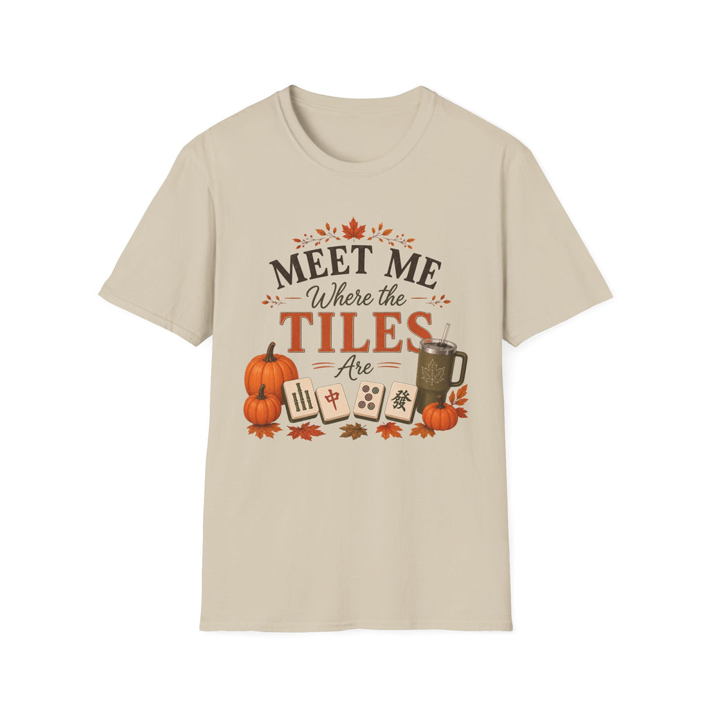 Meet Me Where the Tiles Are Fall T‑Shirt