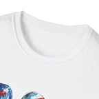 Patriotic Popsicle T-Shirt | Fourth Of July Watercolor Ice Pop Graphic Tee, Coquette Bow Summer Holiday Top